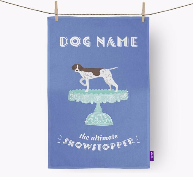 'The Ultimate Showstopper' - Personalised {breedFullName} Tea Towel